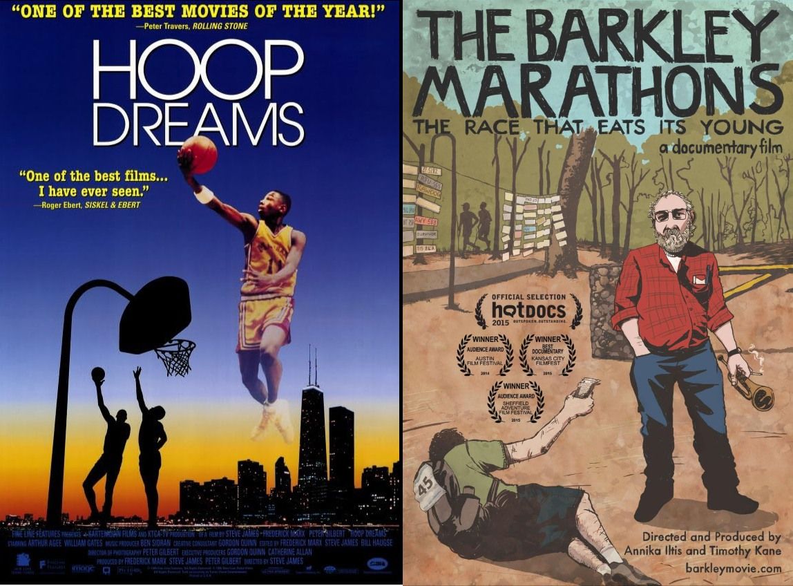 Video Club, As It Happened: Hoop Dreams (1994, James) and The Barkley Marathons (2014, Iltis, Kane)