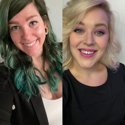Lyndsey Gear and Brittany Madruga