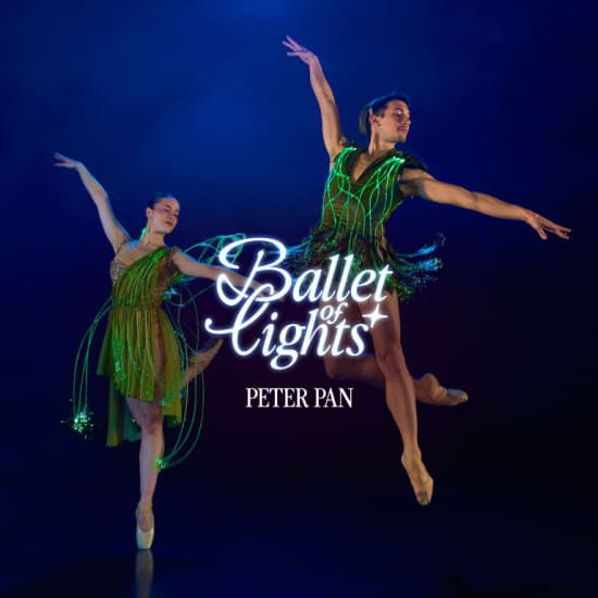 Ballet of Lights: Peter Pan em um Espet\u00e1culo Brilhante