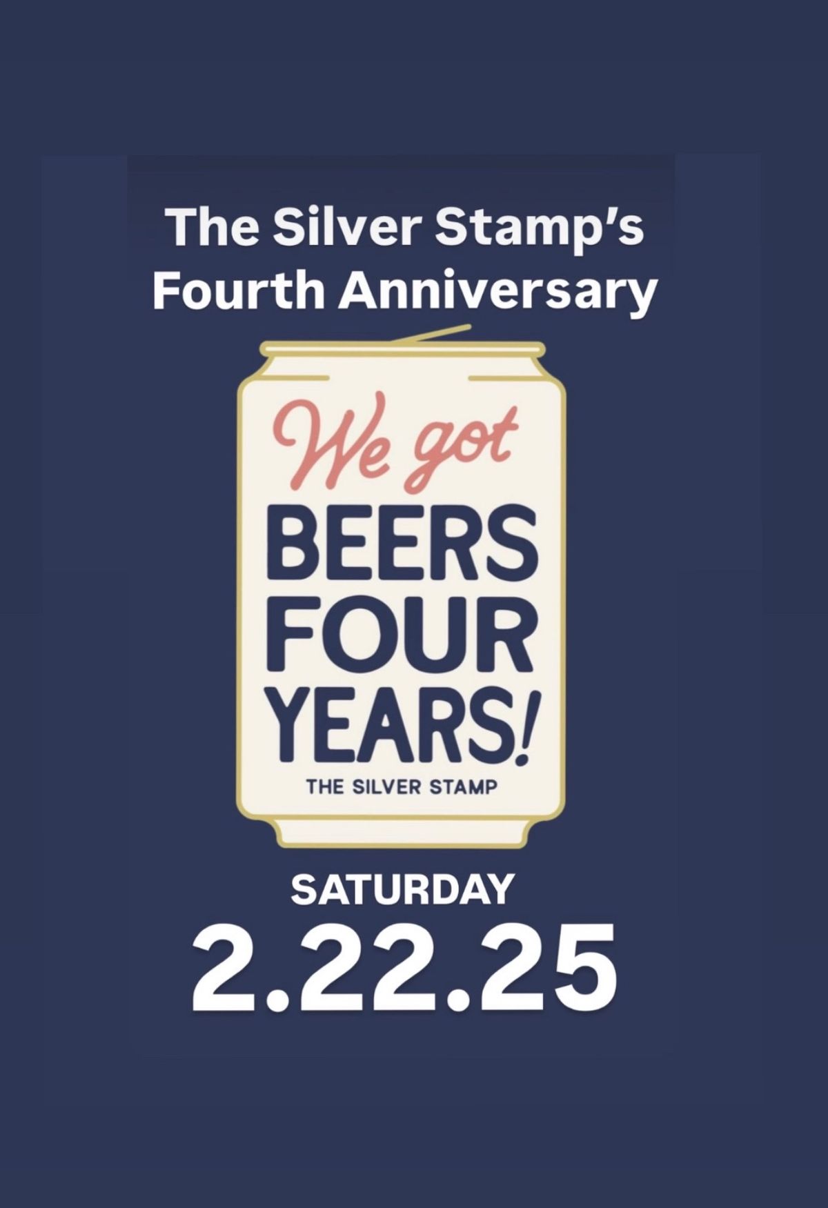 We\u2019ve Got Beers For Four Years! - The Silver Stamp\u2019s Anniversary Party