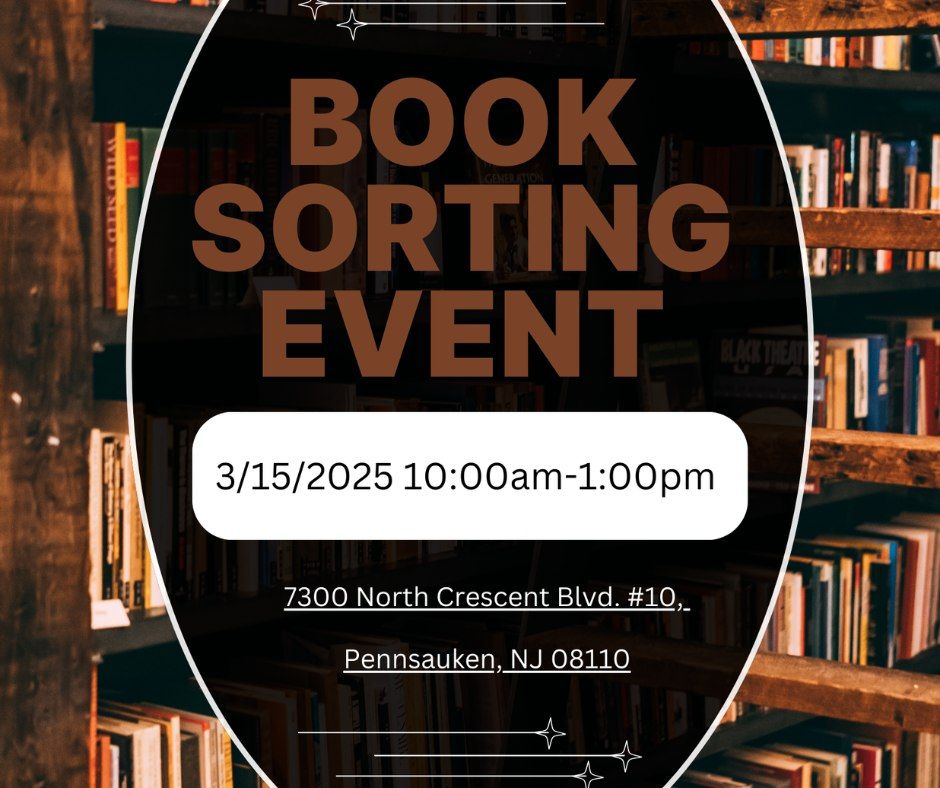 Quarterly Book Sorting Event