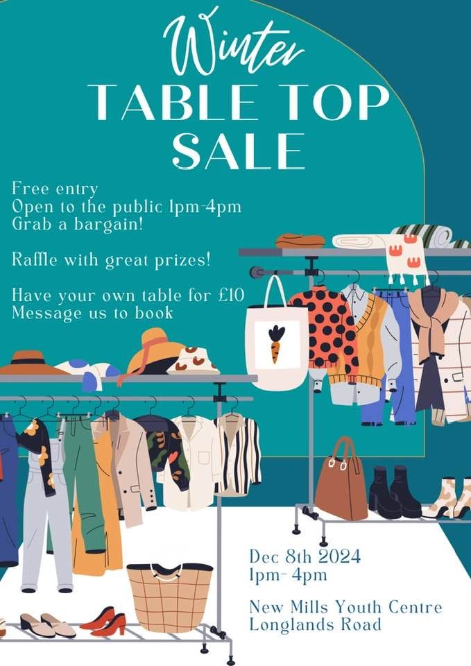 Table Top Sale and Prize Raffle