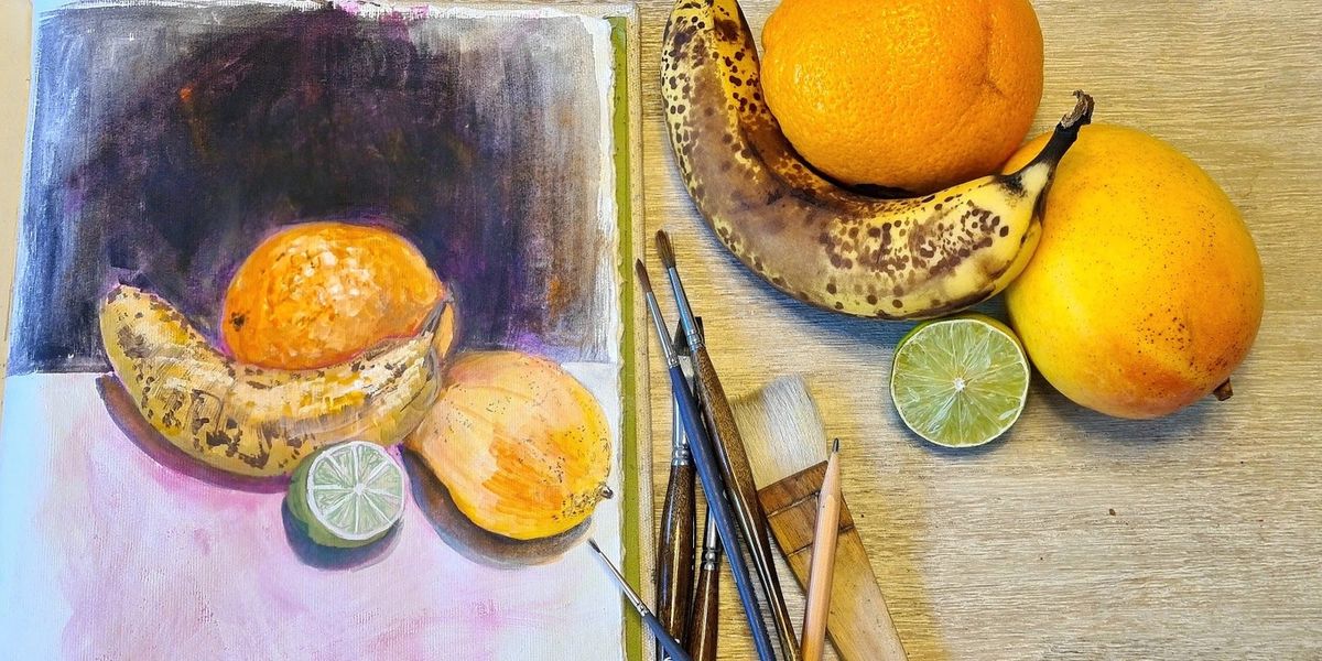 Gouache Still Life with artist Rebecca Prince (Gumeracha)