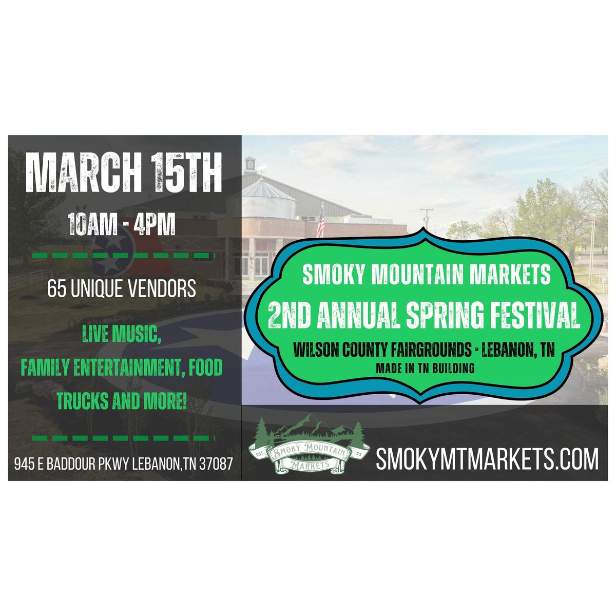 Smoky Mountain Markets 2nd Annual Spring Festival