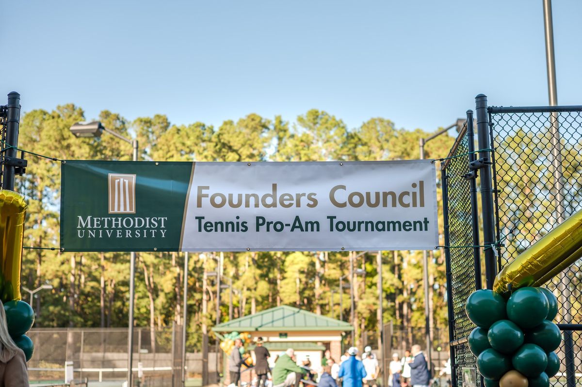 Methodist University Founders Council Tennis Social