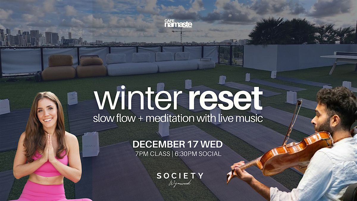 Winter Reset: Rooftop Yoga with Live Viola Performance