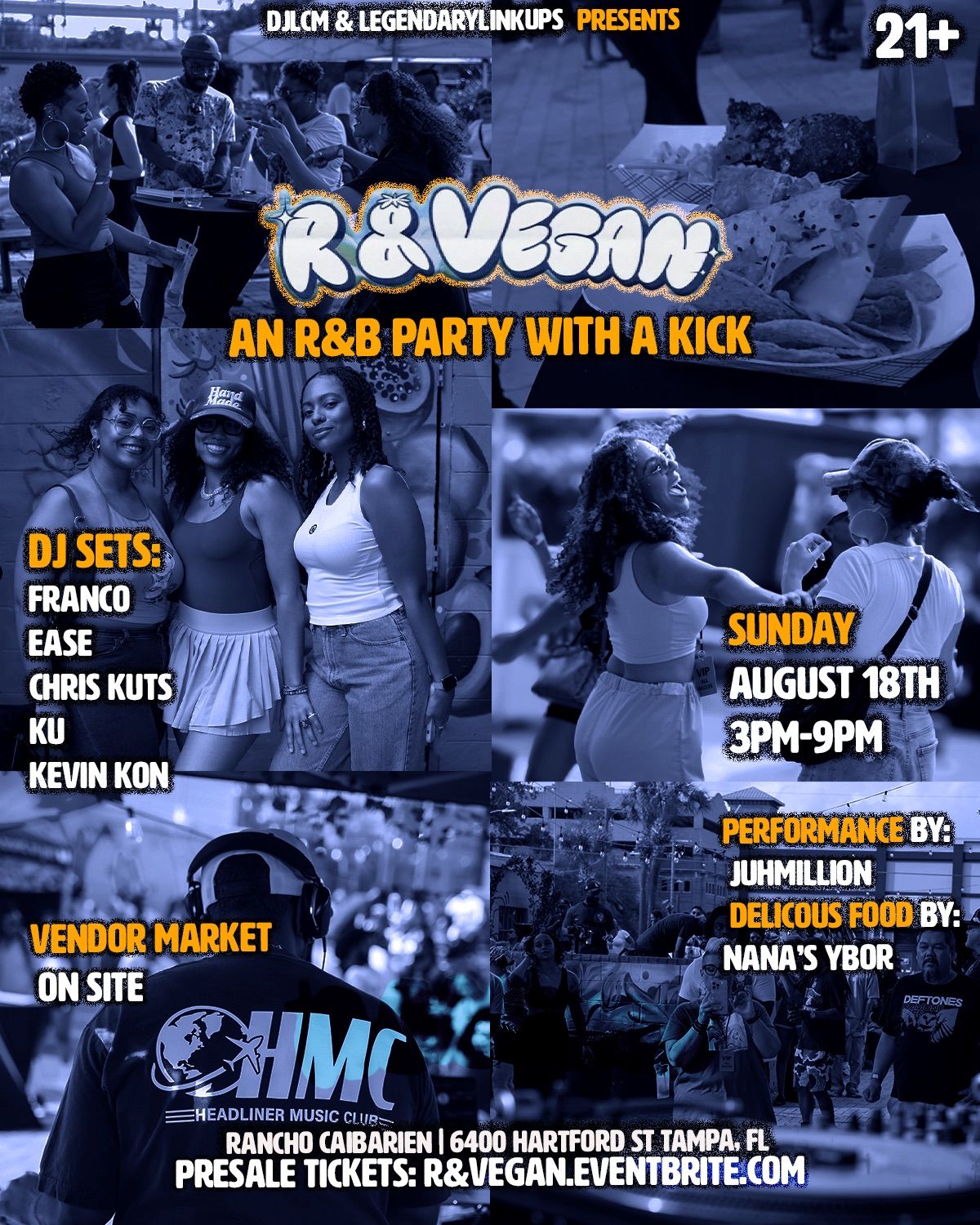 R&Vegan \u201cAn R&B Party With A Kick\u201d