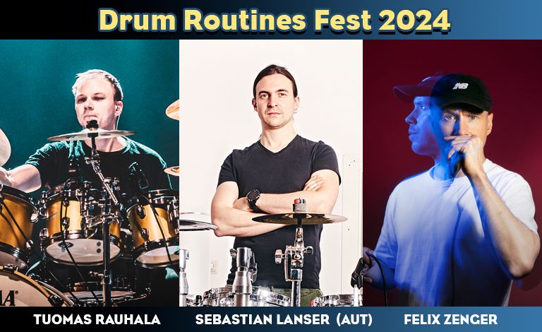 Drum Routines Fest 2024: Sebastian Lanser (AUT), Tuomas Rauhala, Felix Zenger \/ On The Rocks