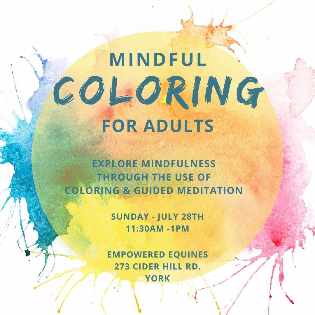 Mindful Coloring for Adults
