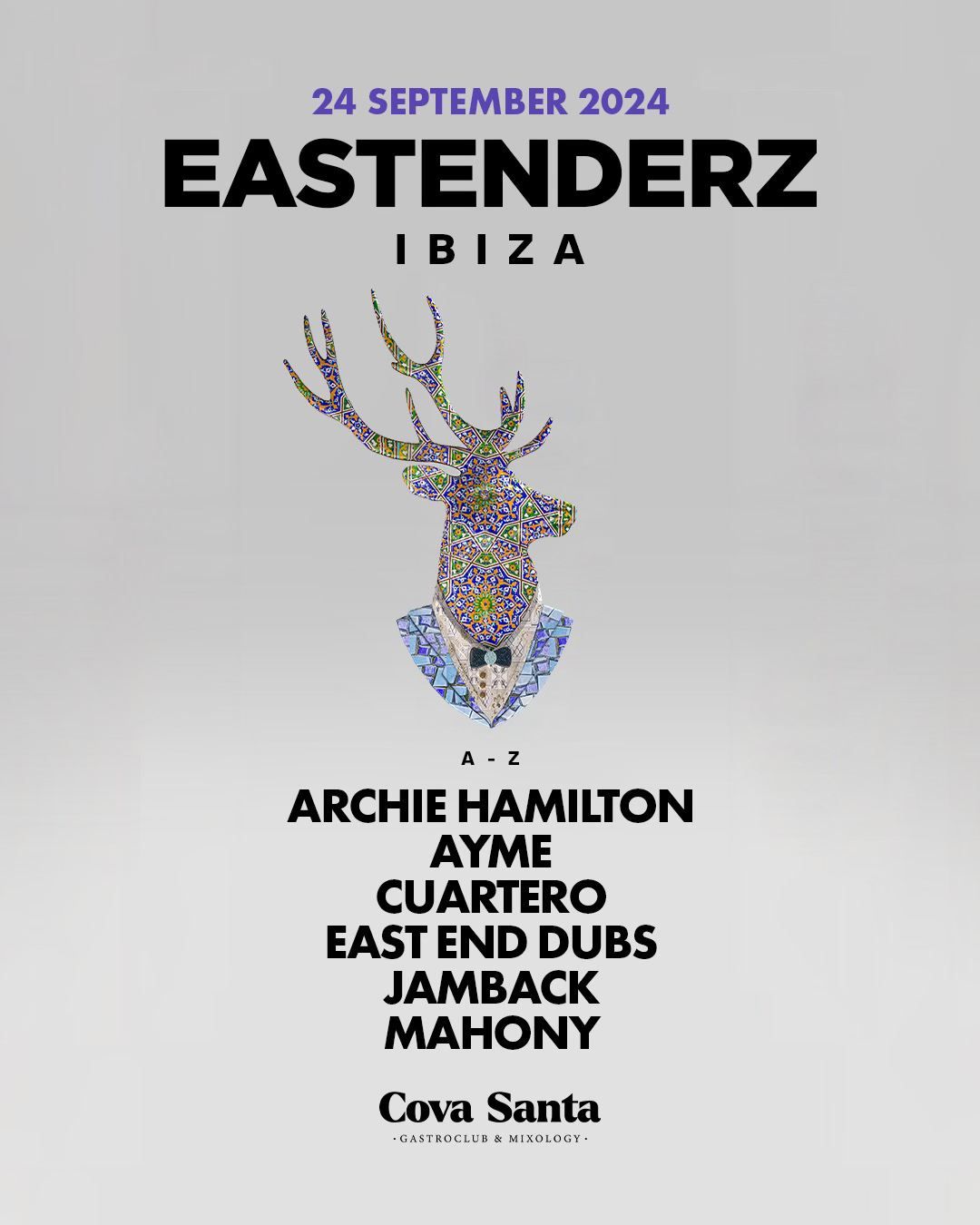 Eastenderz Ibiza at Cova Santa \/\/ 24 September