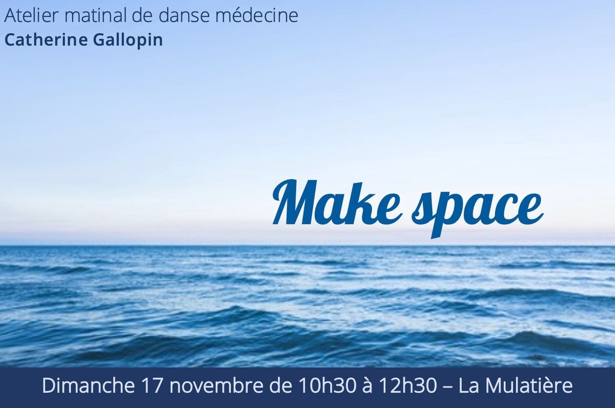 Danse m\u00e9decine atelier matinal