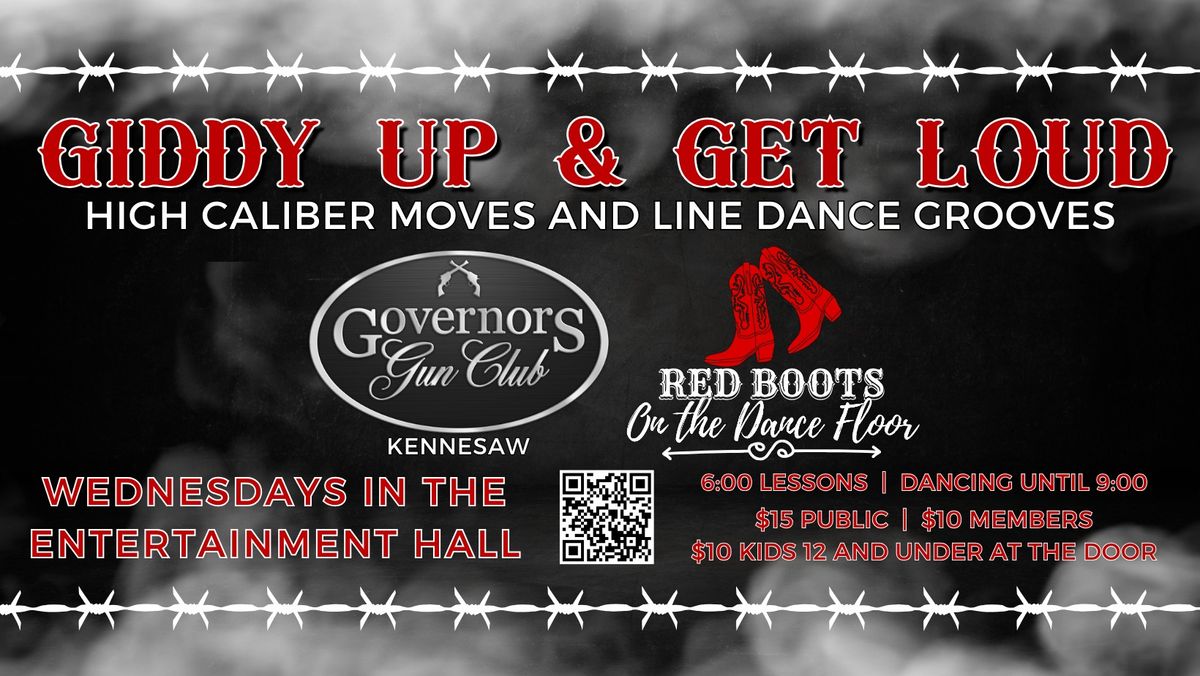 Giddy Up & Get Loud: Red Boots at Governors Gun Club (May 8, 2024)