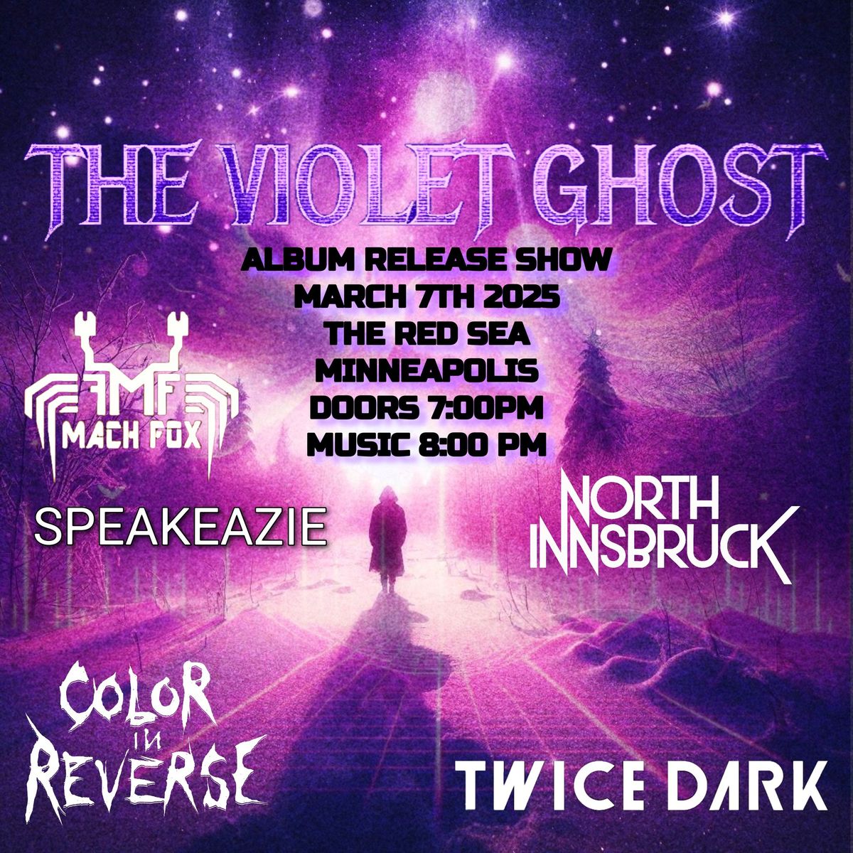 The Violet Ghost Melancholic Apparitions album release show 