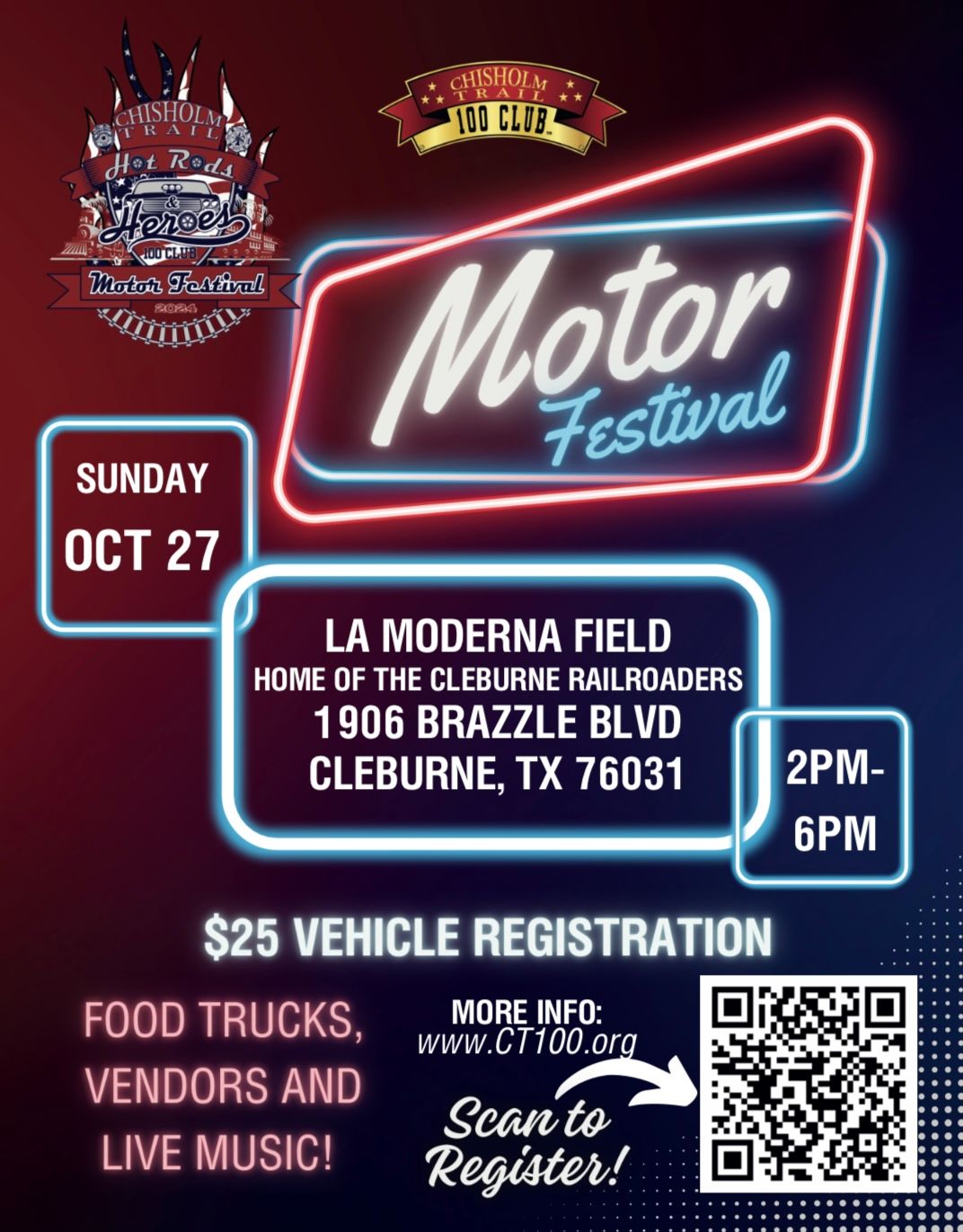 10th Annual Hot Rods & Heroes Motor Festival