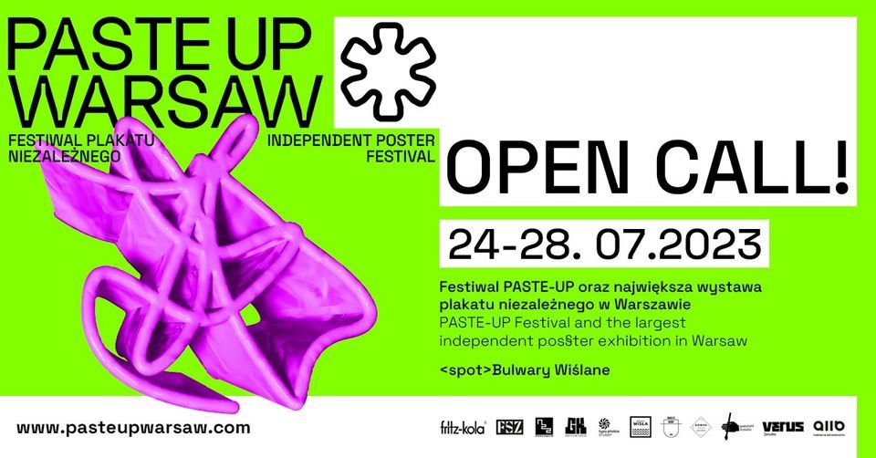 Paste Up Warsaw - Festiwal plakatu niezale\u017cnego 