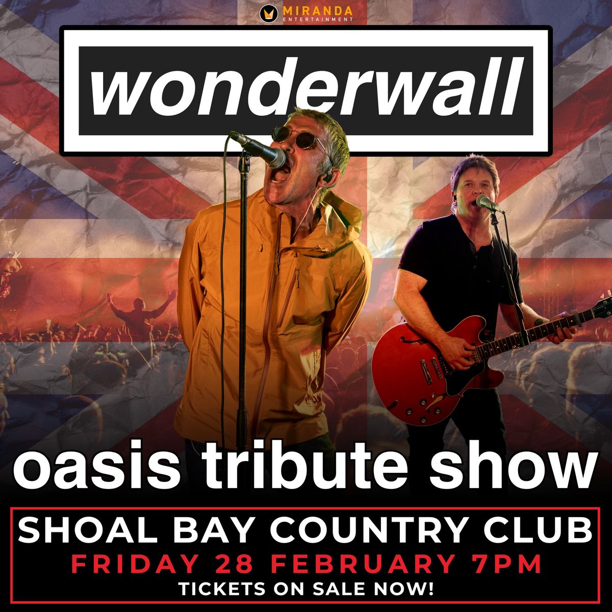 SHOAL BAY COUNTRY CLUB | WONDERWALL OASIS TRIBUTE SHOW