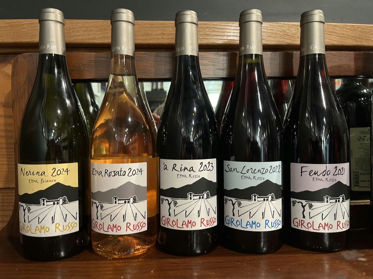 Girolamo Russo ETNA Tasting