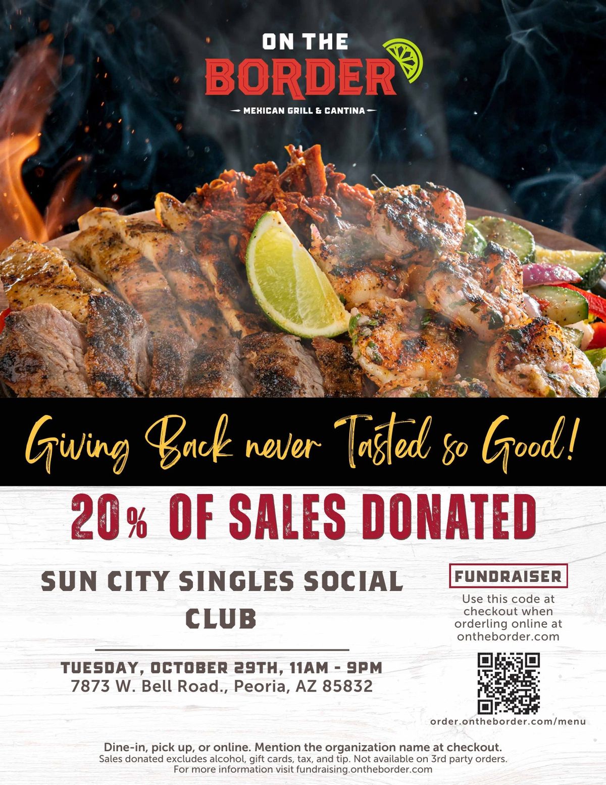 Sun City Singles Social Club Fundraiser!!!