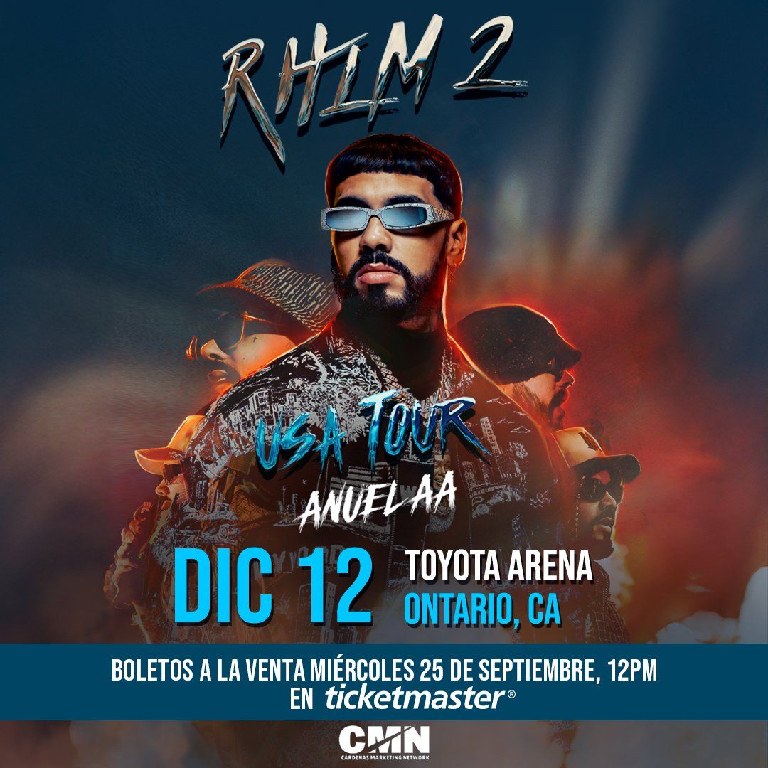 Anuel AA at Toyota Arena - CA