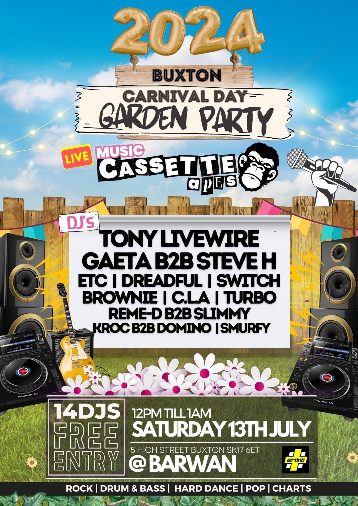 Carnival Day Garden Party 2024