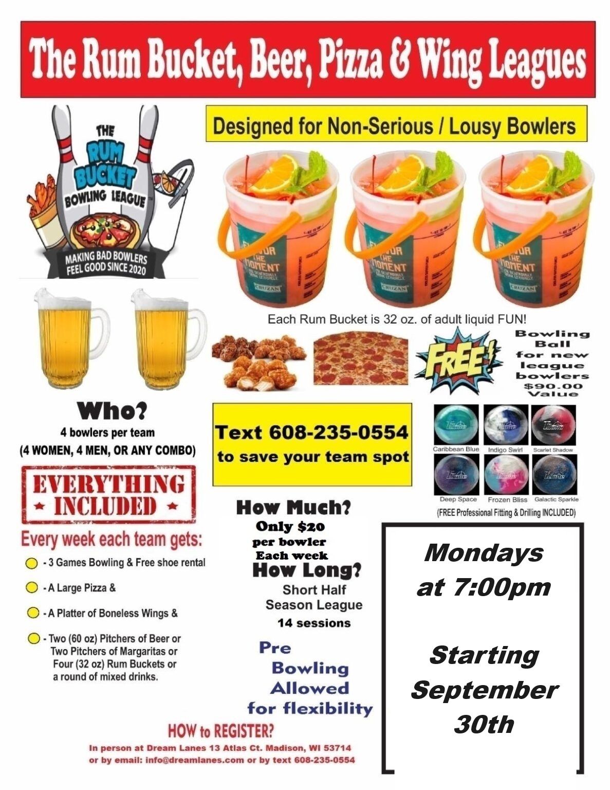 Rum Bucket Bowling League