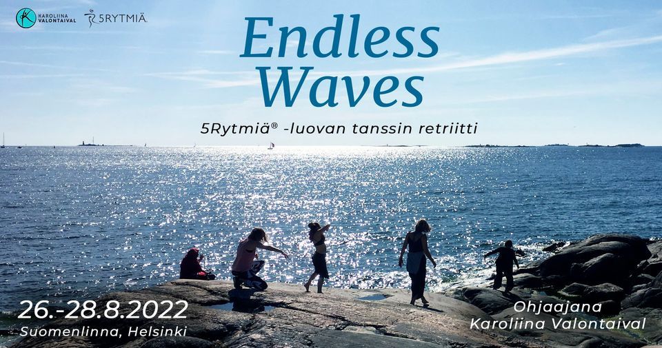 Endless Waves 2022: 5Rytmi\u00e4 -luovan tanssin retriitti Suomenlinnassa