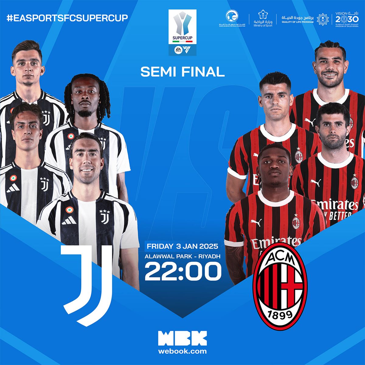 Inter Milan vs Atalanta BC - Semi Finals - Italian Supercup 2024 Tickets