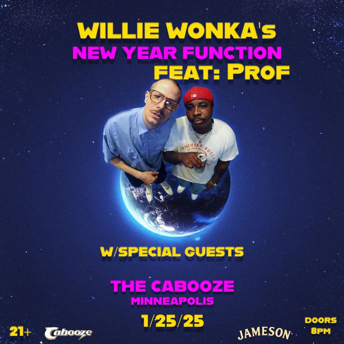 Willie Wonka\u2019s New Year Function Feat: Prof