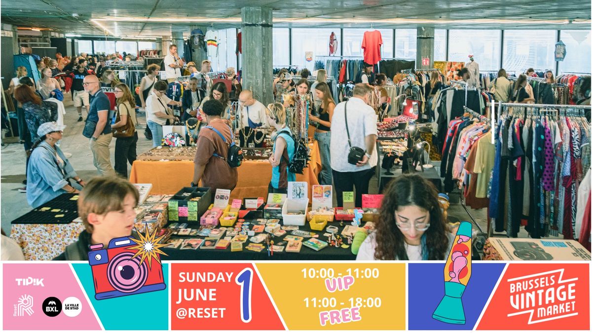 Brussels Vintage Market - 1 June