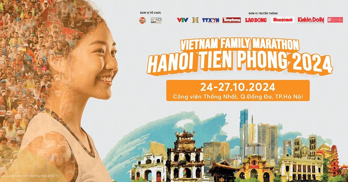 Vietnam Family Marathon - H\u00e0 N\u1ed9i Ti\u00ean Phong 2024