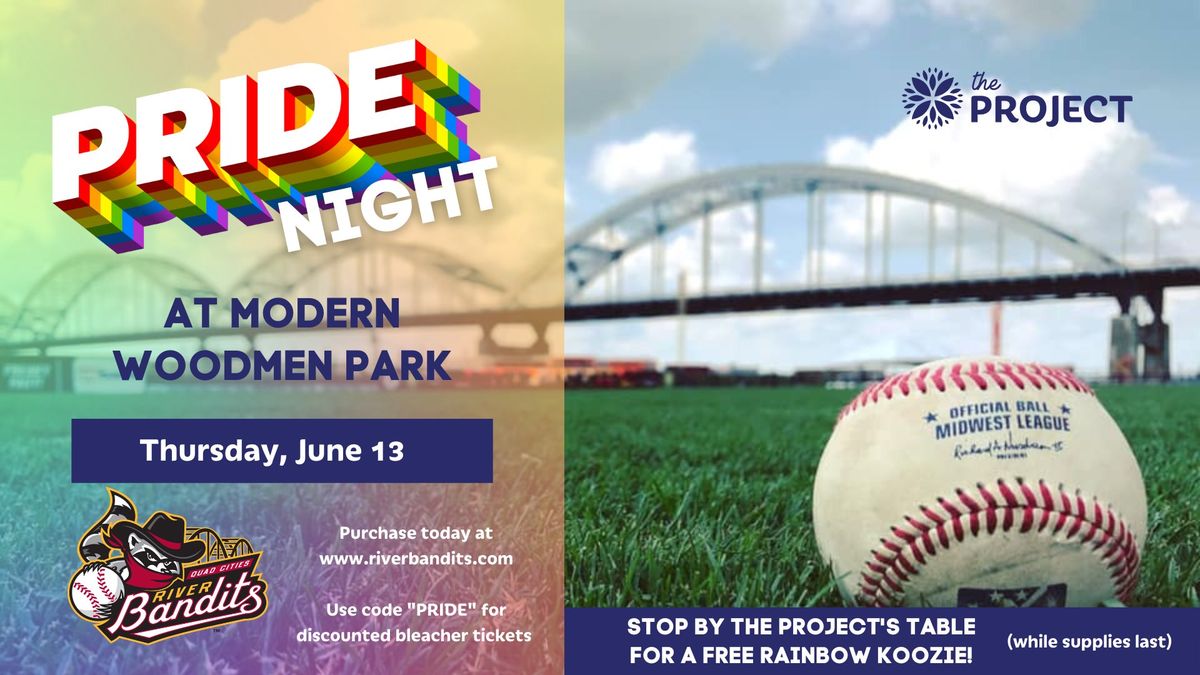 Pride Night with the Quad Cities River Bandits