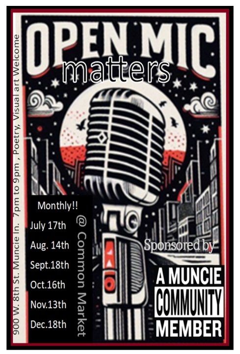 Open Mic with Cory Matters @ The Common Market