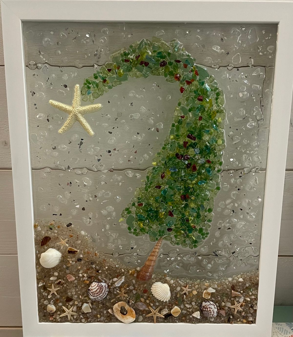 July 27th 4:00-6:00 pm CHRISTMAS IN JULY Resin Glass Grinch Christmas Tree Art Class