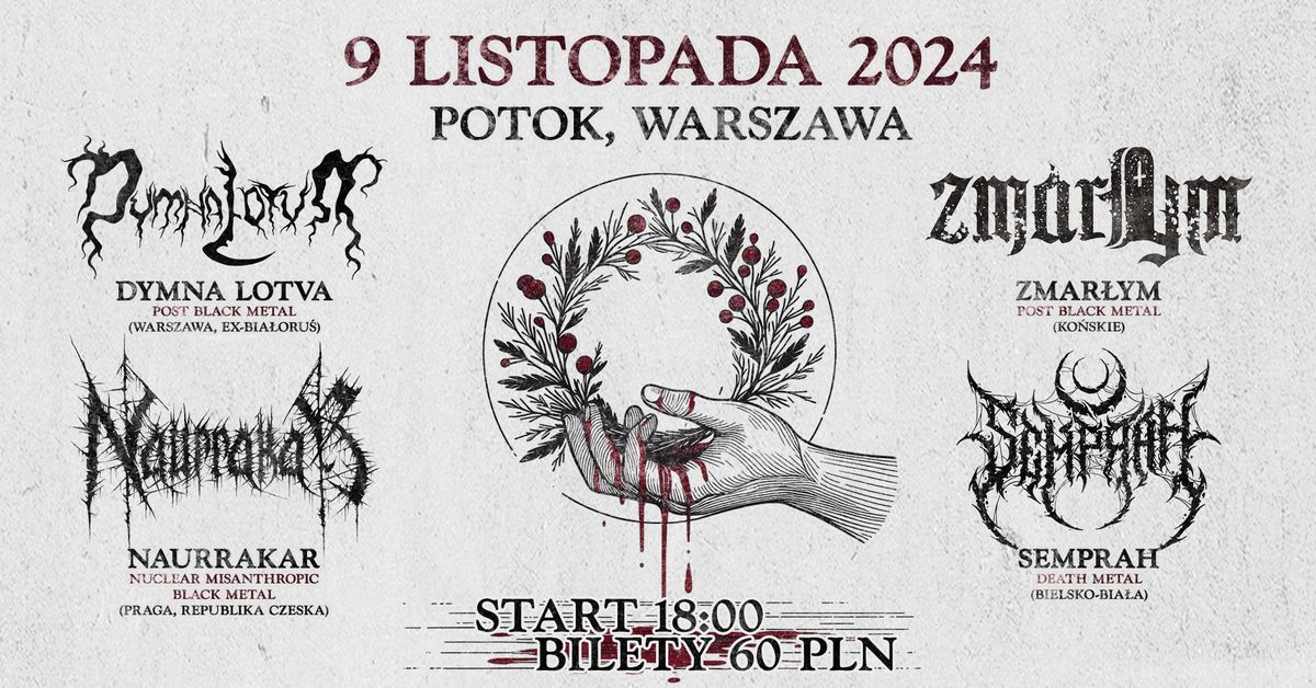 DYMNA LOTVA x ZMAR\u0141YM x NAURRAKAR x SEMPRAH | Urodziny Jauhiena | Warszawa