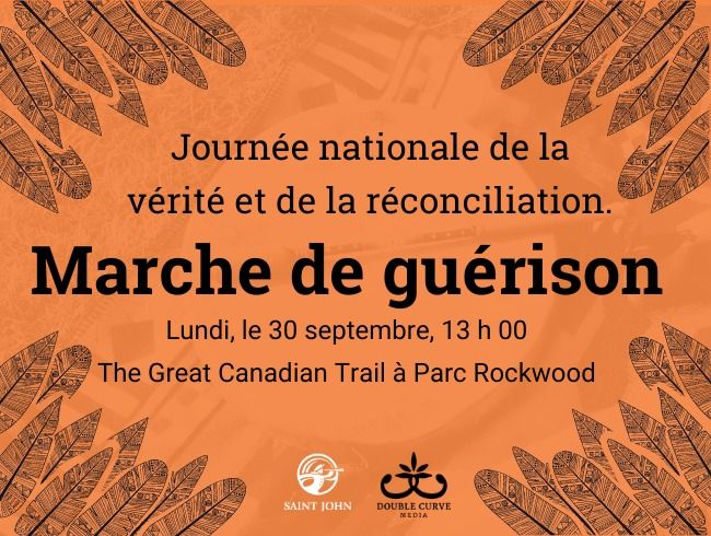 Marche de gu\u00e9rison pour la Journ\u00e9e nationale de la v\u00e9rit\u00e9 et de la r\u00e9conciliation.