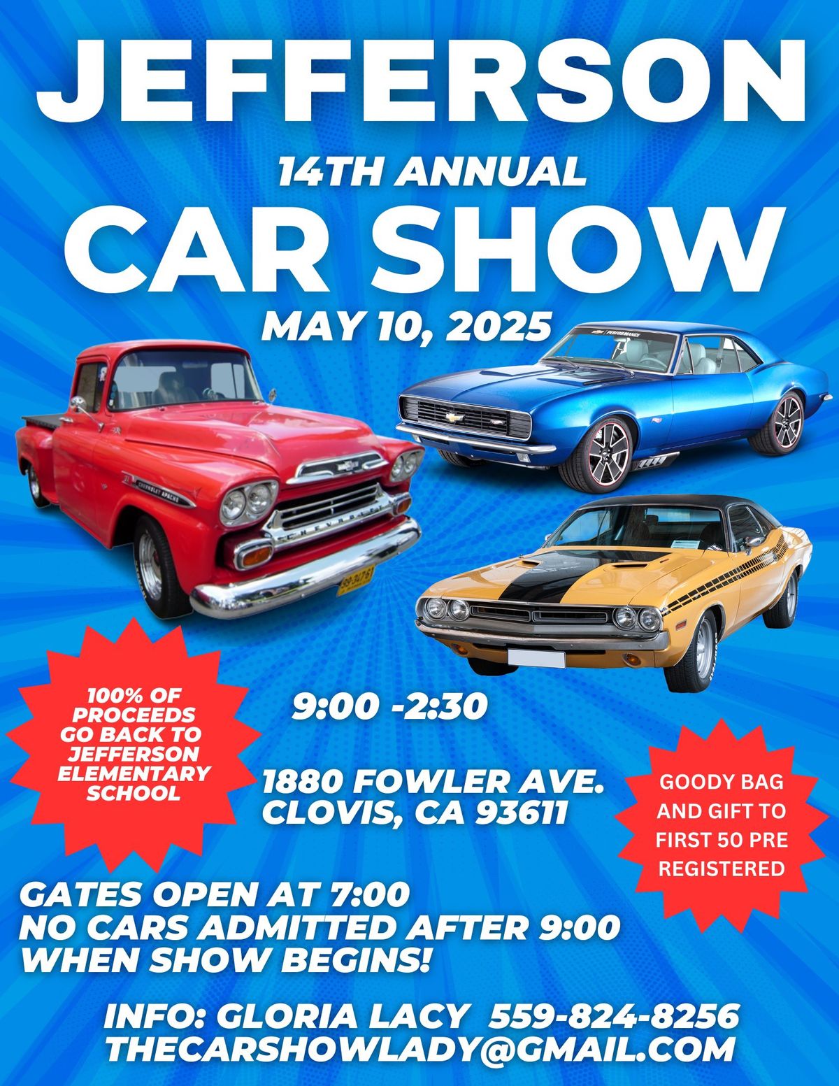 JEFFERSON 14th ANNUAL CAR SHOW