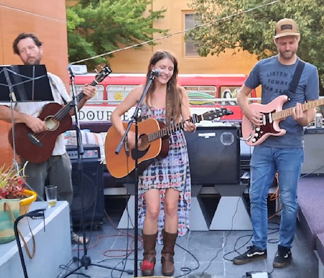 Christina Chandler on the Lauderdale Stage