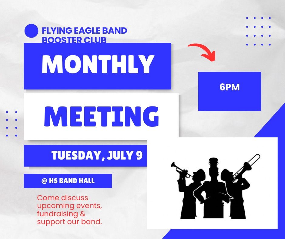 Flying Eagle Booster Club Meeting