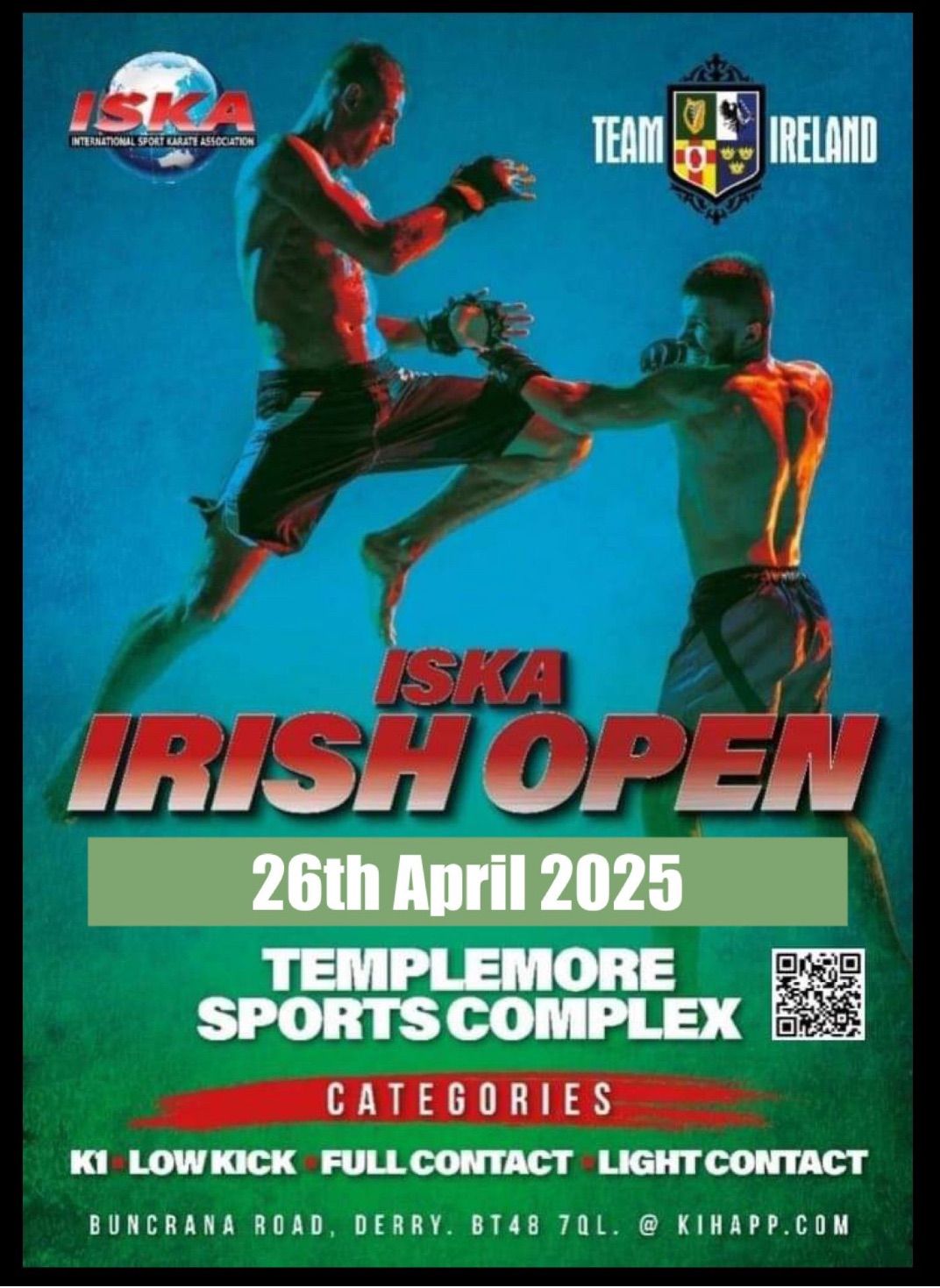 ISKA Irish Open 2025