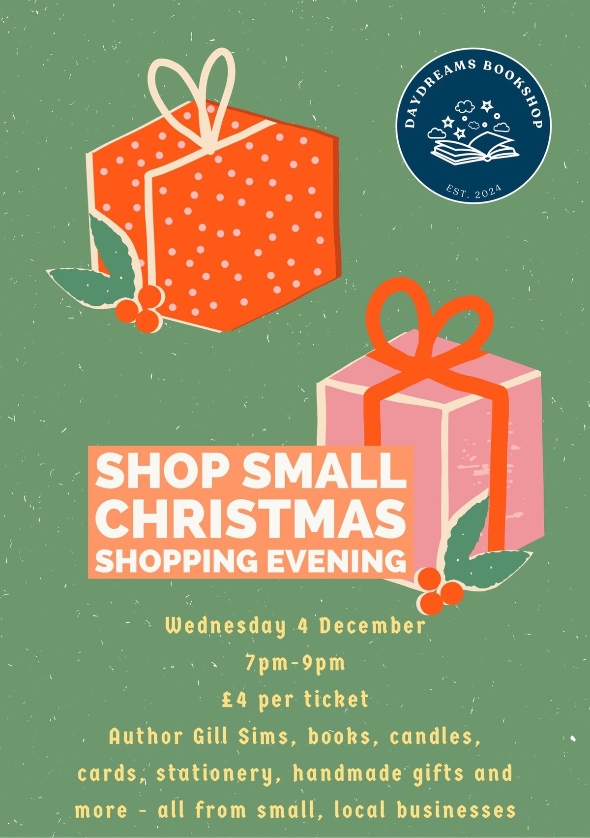 Shop Small Christmas Shopping Evening