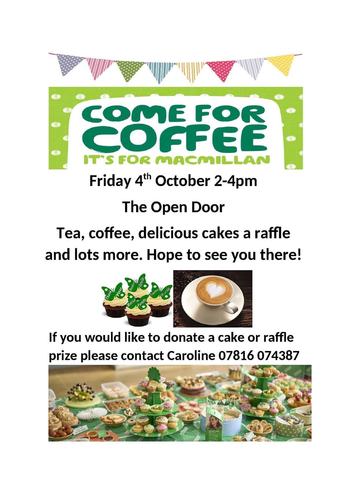 Macmillan Coffee Afternoon