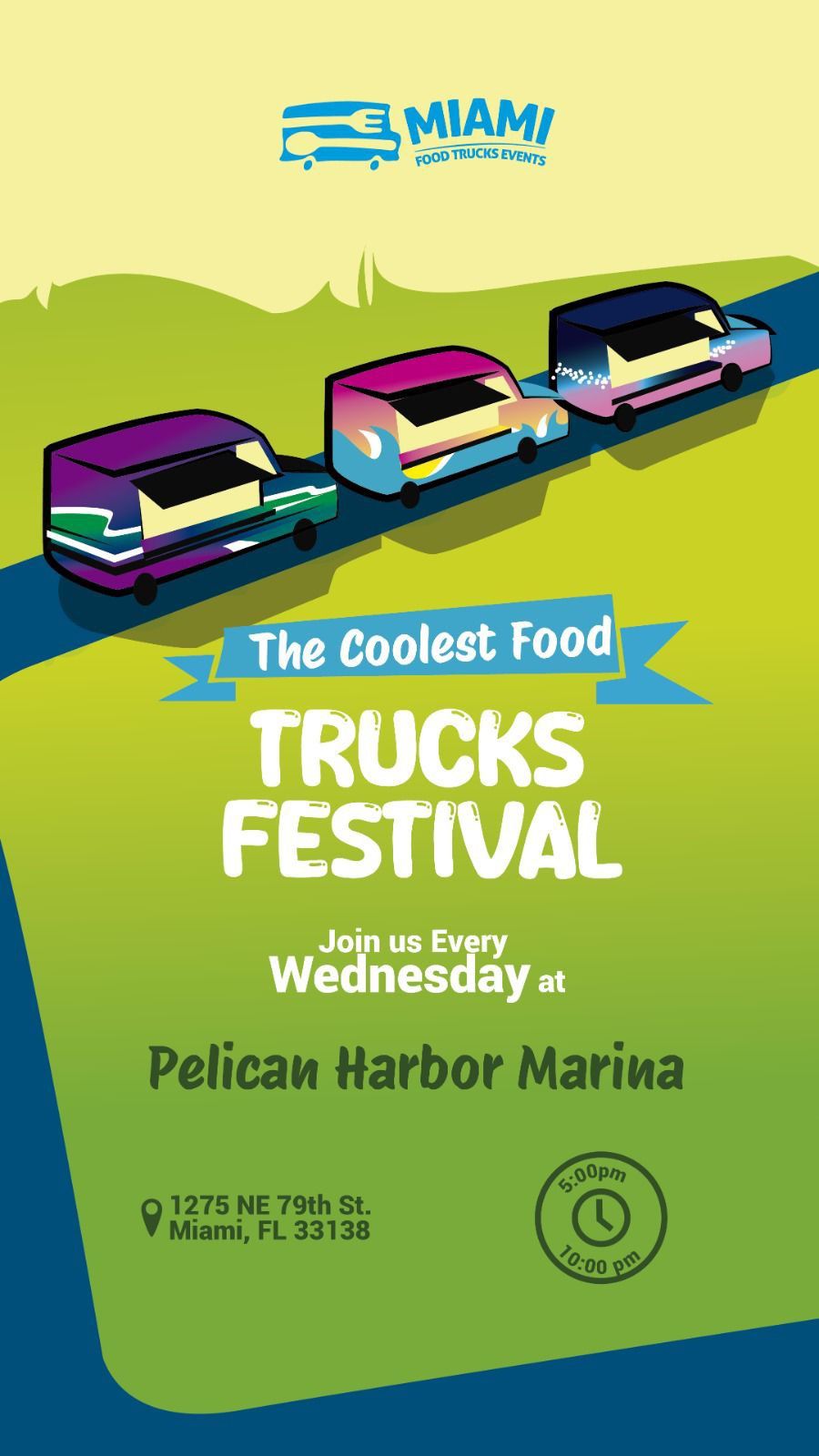 Food Trucks Wednesdays Pelican Harbor Marina