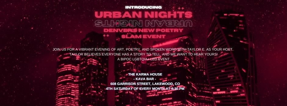 Urban Nights- Poetry Slam