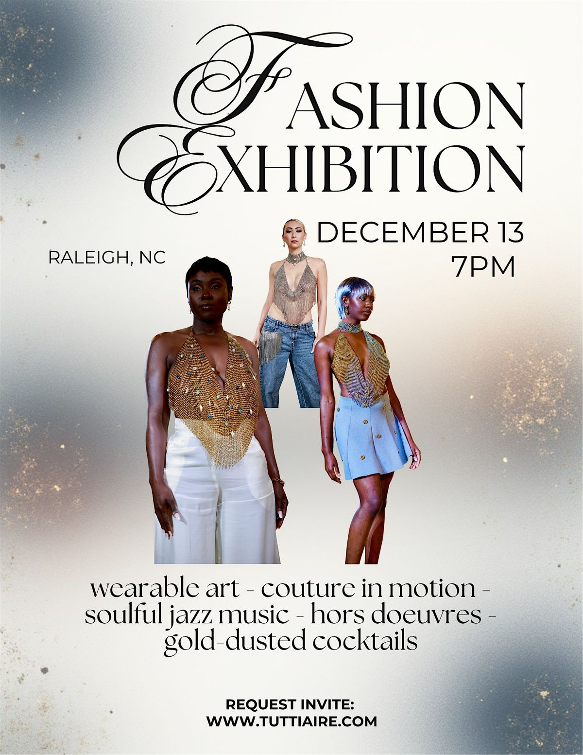 WINTER IN GOLD \u2013 HOLIDAY FASHION EXHIBITION