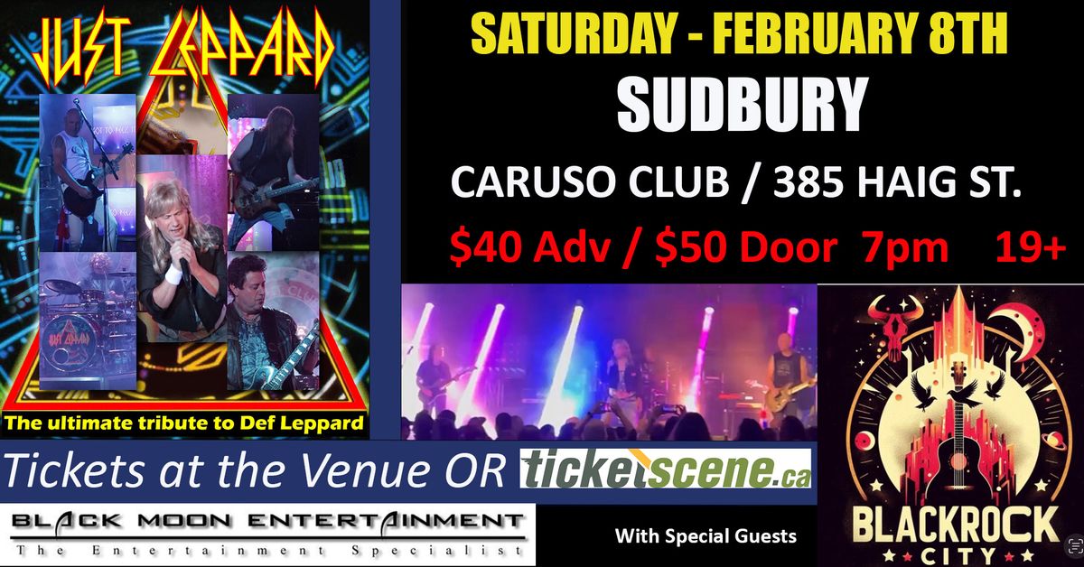 The DEF LEPPARD Tribute show - SUDBURY