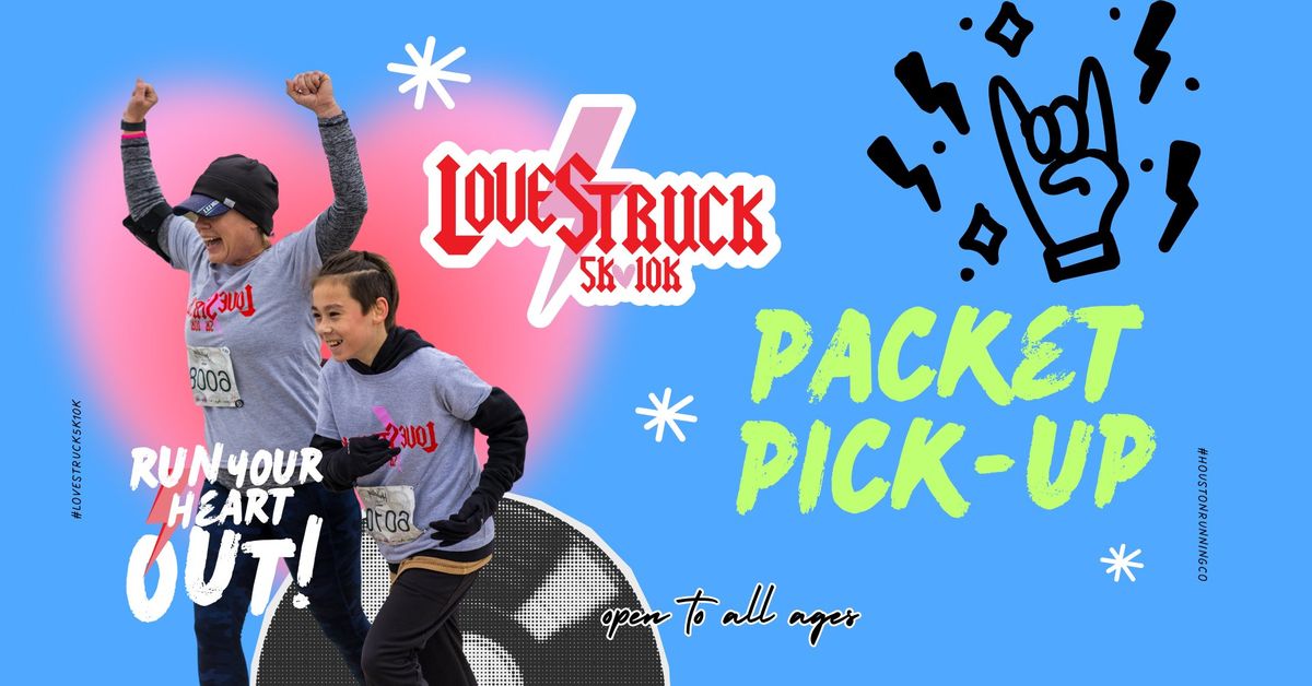 2025 LoveStruck 5K & 10K Packet Pick-Up