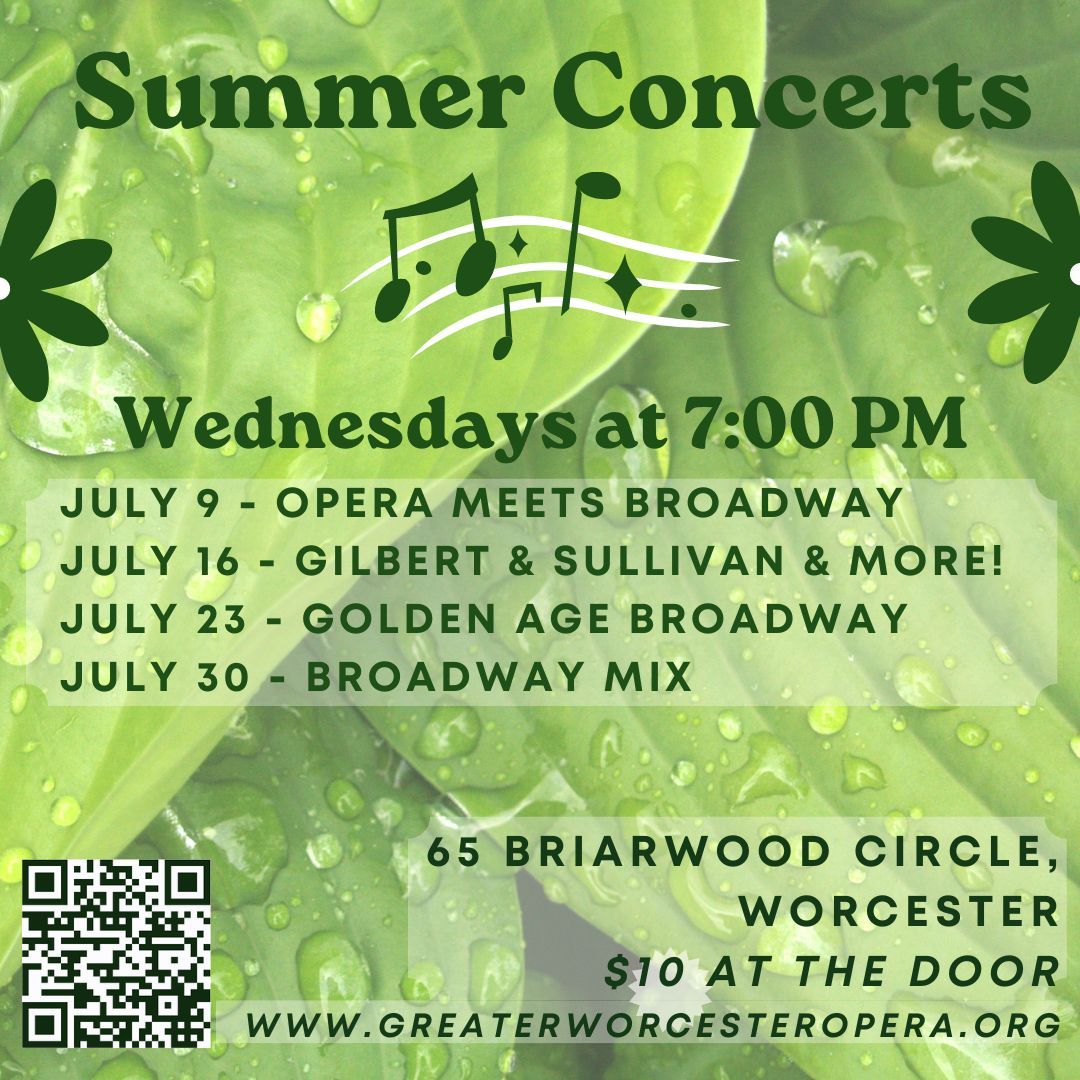 GWO Annual Summer Concert Series 2025