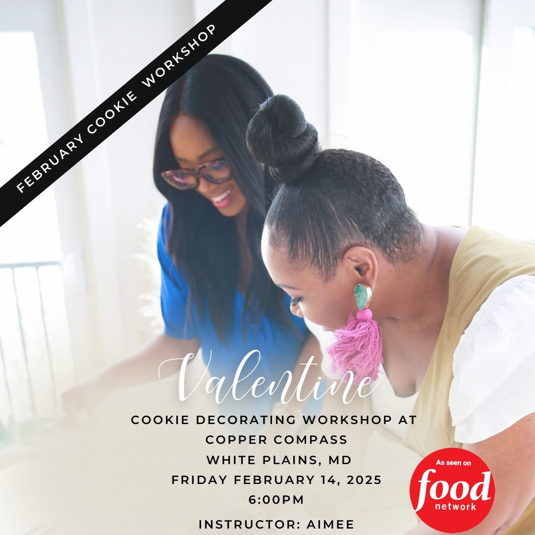 Valentine Cookie Decorating Workshop at Copper Compass Craft Distilling Co.