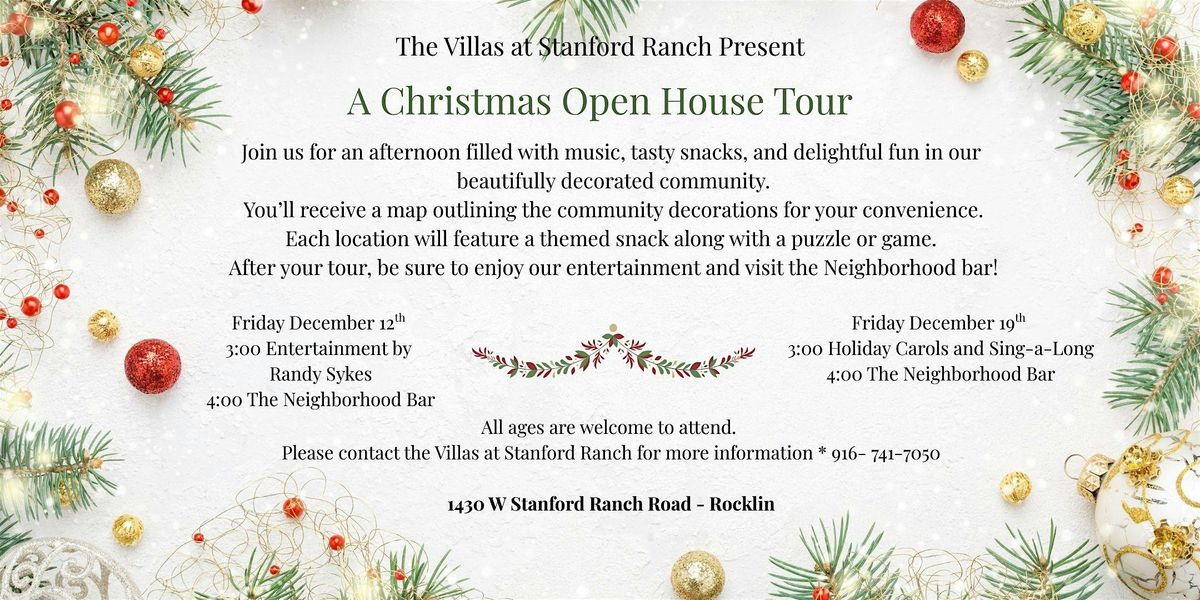 A Christmas Open House Tour