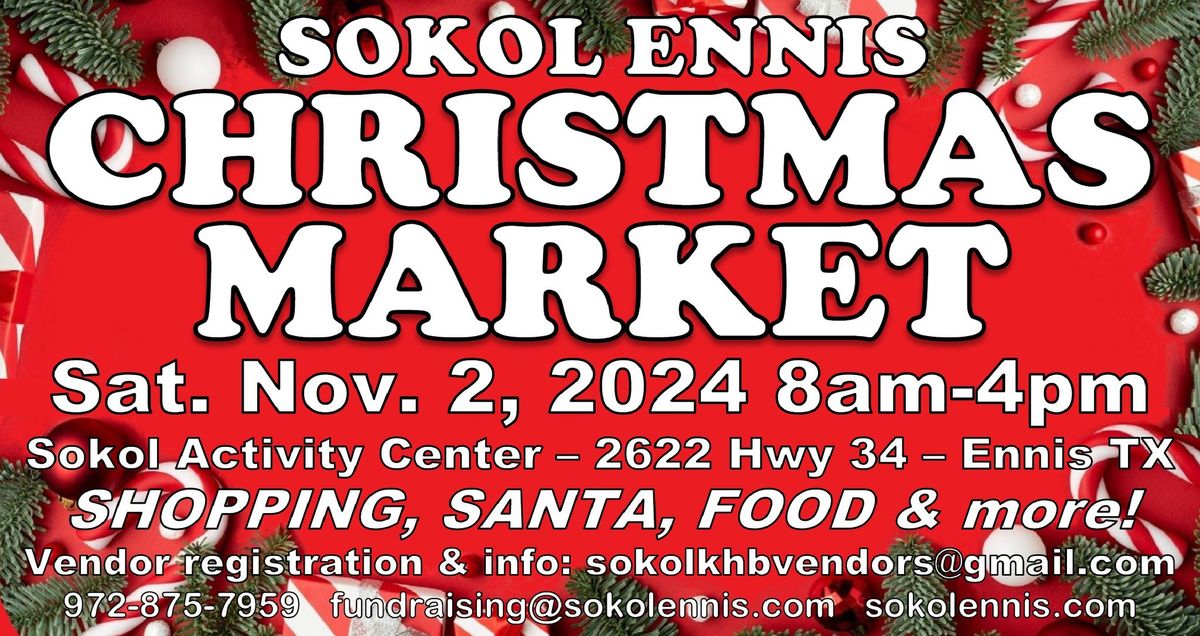 Sokol Ennis Christmas Market 